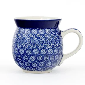 Kubek ceramiczny 073 <br> 2615X Kobaltowa koronka
